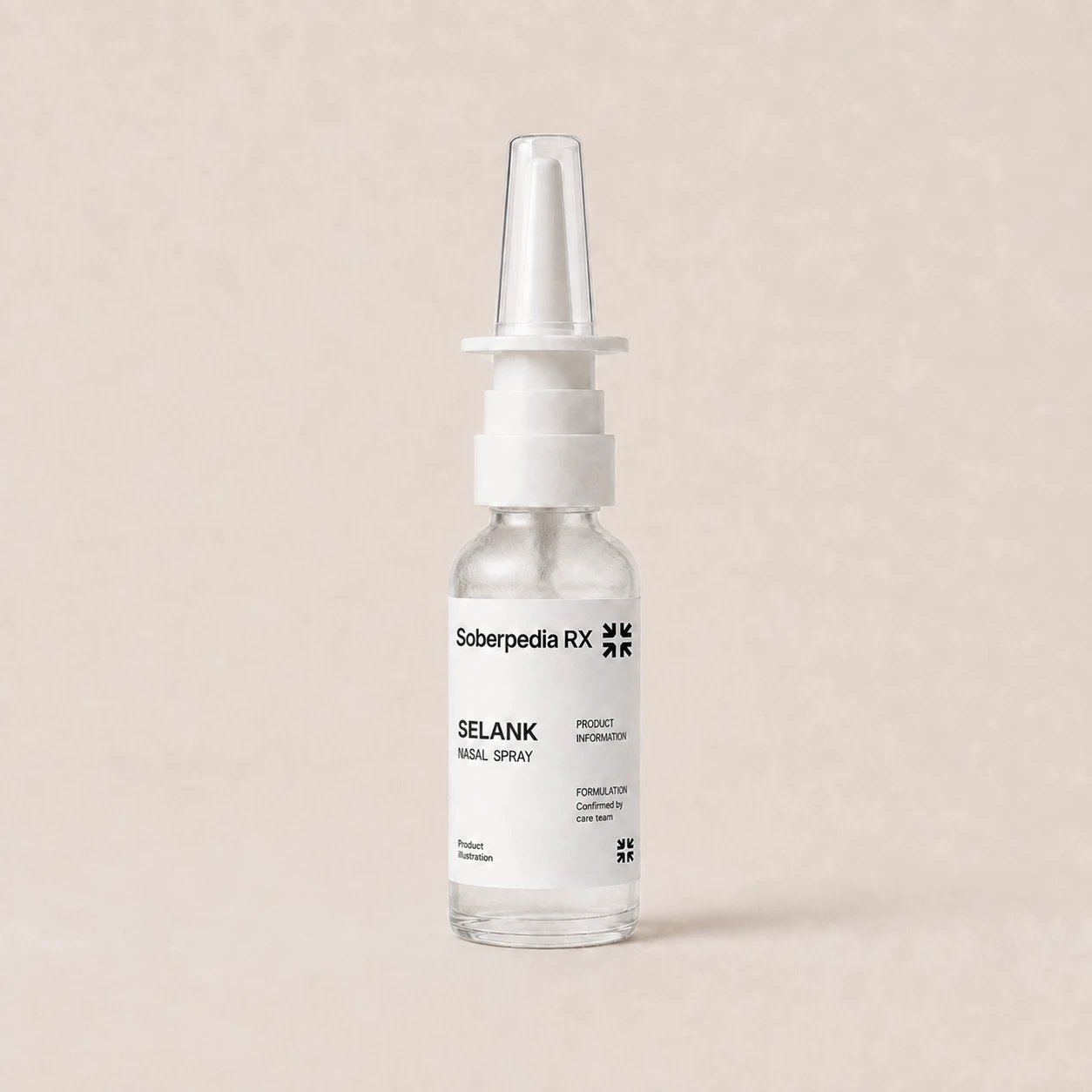 Soberpedia RX Selank nasal spray product illustration
