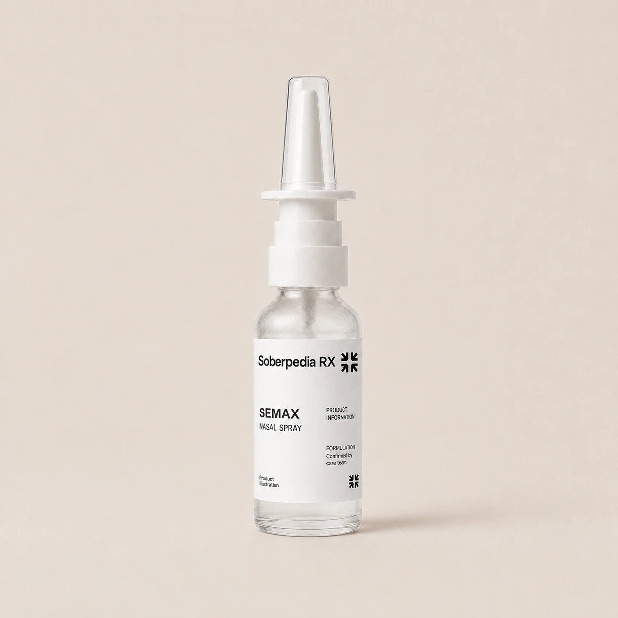 Soberpedia RX Semax nasal spray product illustration